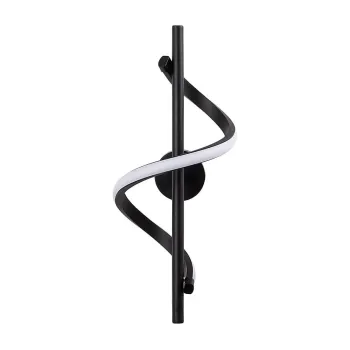 Aplica de perete neagra LED o 7 cm Likma - Opviq lights imagine