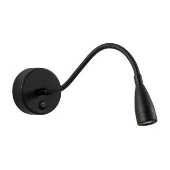 Aplica de perete neagra LED Reading - Opviq lights imagine