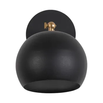 Aplica de perete neagra o 15 cm Sivani - Opviq lights imagine