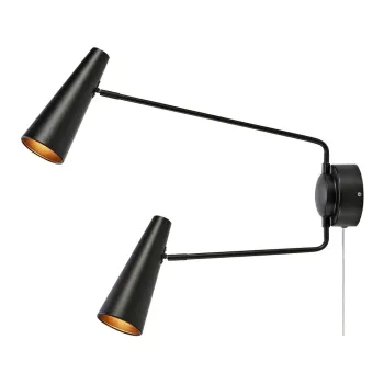 Aplica de perete neagra Peak - Markslojd imagine