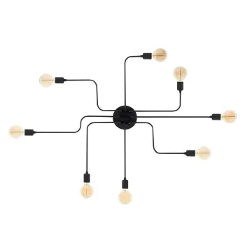 Aplica de perete neagra Truva - Opviq lights imagine