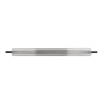 Aplica de perete negru-mat LED cu intensitate reglabila din aluminiu Glovia - Nova Luce imagine