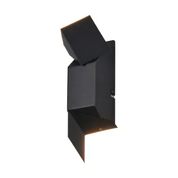 Aplica de perete negru-mat LED Raglan - Trio imagine