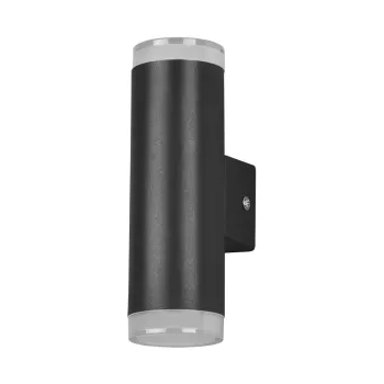 Aplica de perete negru-mat LED Ray - Trio imagine