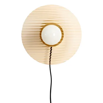 Aplica de perete portocalie cu intensitate reglabila Halo - Hubsch imagine