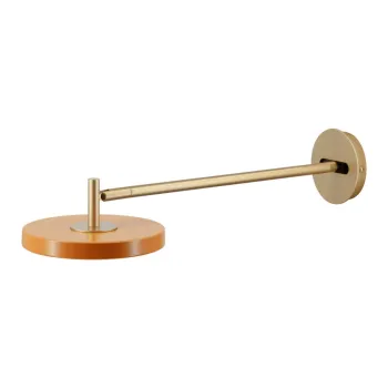 Aplica de perete portocalie LED cu intensitate reglabila o 15 cm Asteria Wall Long - UMAGE imagine