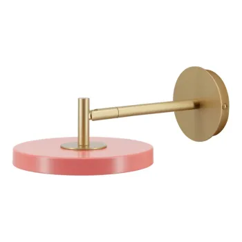 Aplica de perete roz LED cu intensitate reglabila o 15 cm Asteria Wall Short - UMAGE imagine