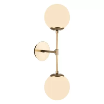 Aplica de perete Squid Lighting Kruva, lungime 58 cm, auriu imagine