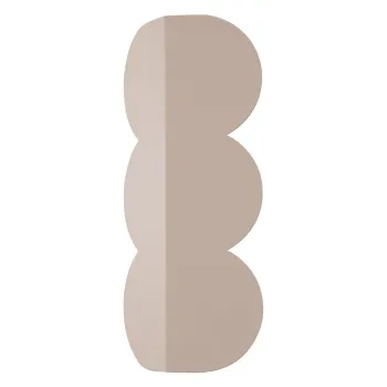 Aplica de perete taupe din aluminiu BISCUIT - Thoro imagine