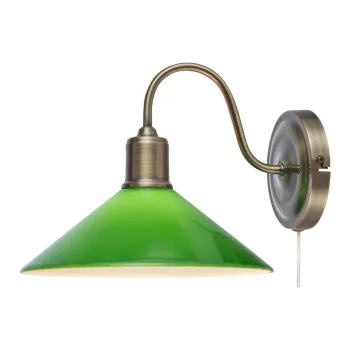 Aplica de perete verde/alamie Vela - Markslojd imagine