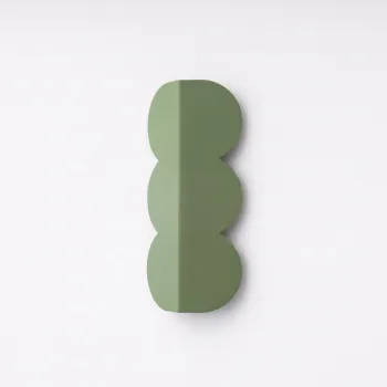 Aplica de perete verde salvie din aluminiu BISCUIT - Thoro imagine