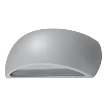 Aplica din ceramica Nice Lamps Palermo, gri imagine