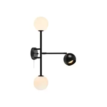 Aplica Markslojd Beside, inaltime 60 cm, negru imagine