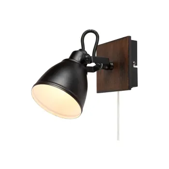 Aplica Markslojd Native, inaltime 18,5 cm, negru imagine