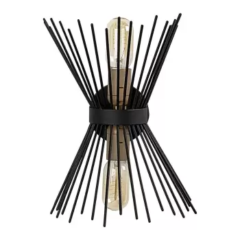 Aplica metalica Opviq lights Glykera, negru imagine