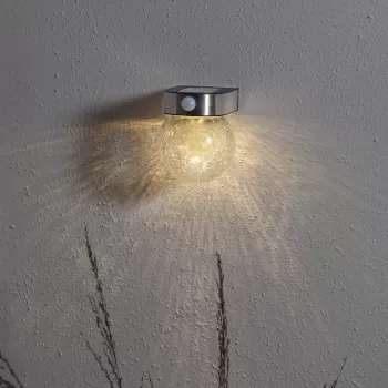 Aplica solara cu LED-uri pentru exterior Star Trading Glory, inaltime 14,5 cm imagine