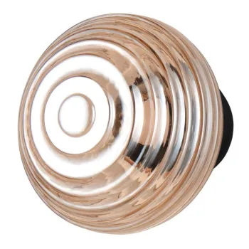 AplicAde perete chihlimbar LED din sticlAcu USB A, 15,5 cm Earl aEURReality imagine