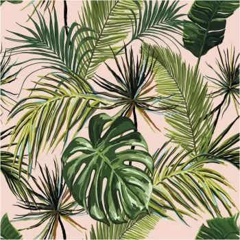 Autocolant decorativ pentru perete Ambiance Exotic, 60 x 60 cm imagine
