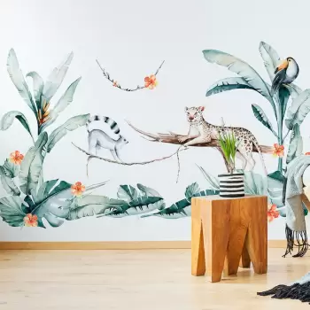 Autocolante decorative pentru perete Ambiance Tropical imagine
