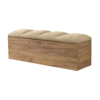 Banca bej/in culoare naturala Kumo - Bobochic Paris imagine