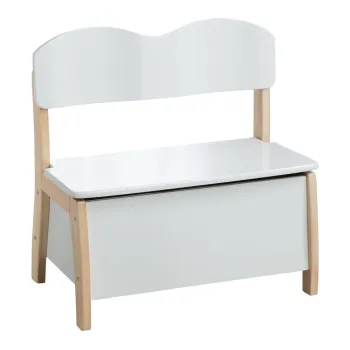 Banca de copii alba - Roba imagine