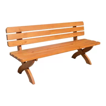 Banca de gradina din lemn Strong - Rojaplast imagine