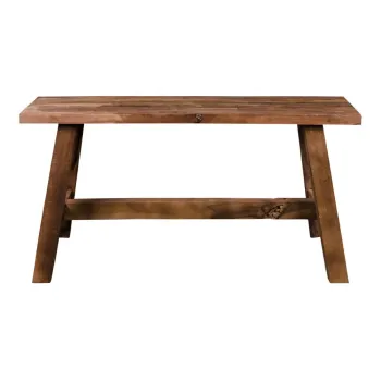 Banca de gradina maro din lemn masiv Barcelona - House Nordic imagine