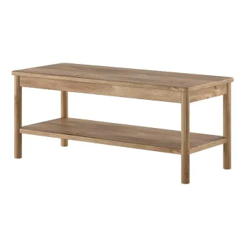 Banca in culoare naturala din lemn masiv/din MDF Olive - Vipack imagine