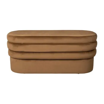 Banca maro cu tapiterie din catifea Aditi - Dutchbone imagine