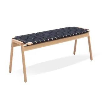 Banca negru/natural Klupa - Gazzda imagine