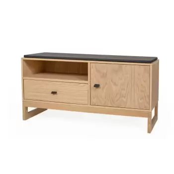 Banca si spatiu de depozitare Woodman Slussen imagine