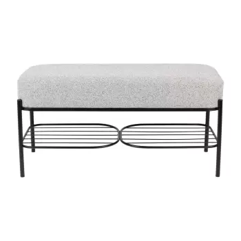 Banca White Label Milou, gri deschis imagine