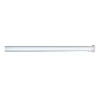Bara/tija telescopica pentru perdeaua de dus Wenko Shower Curtain Rod, alb imagine