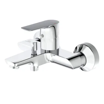 Baterie argintiu-lucios pentru cada/cu montare pe perete Connect Air - Ideal Standard imagine