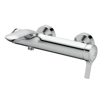 Baterie argintiu-lucios pentru cada/cu montare pe perete Melange - Ideal Standard imagine