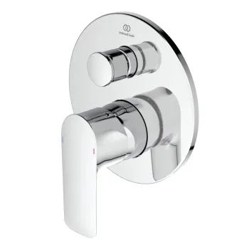 Baterie argintiu-lucios pentru cada/incastrata Connect Air - Ideal Standard imagine