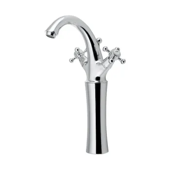 Baterie argintiu-lucios pentru chiuveta inalta Antea - Sapho imagine