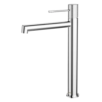 Baterie argintiu-lucios pentru chiuveta inalta Solaris - Sapho imagine