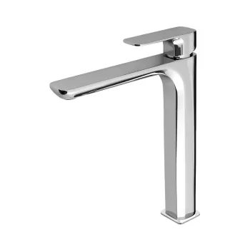 Baterie argintiu-lucios pentru chiuveta inalta Spy - Sapho imagine