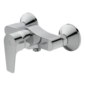 Baterie argintiu-lucios pentru dus/cu montare pe perete Cerafine D - Ideal Standard imagine