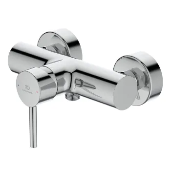 Baterie argintiu-lucios pentru dus/cu montare pe perete Ceraline - Ideal Standard imagine