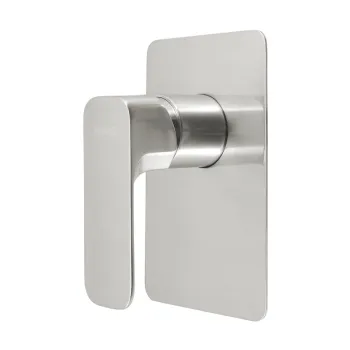 Baterie argintiu-lucios pentru dus incastrata (1 iesire) Spy - Sapho imagine