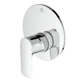 Baterie argintiu-lucios pentru dus/incastrata Connect Air - Ideal Standard imagine