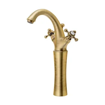 Baterie in culoarea bronz pentru chiuveta inalta Antea - Sapho imagine