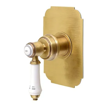 Baterie in culoarea bronz pentru dus incastrata (1 iesire) Vienna - Sapho imagine
