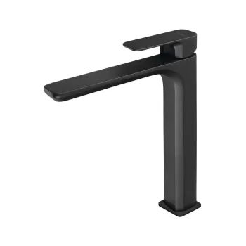 Baterie negru-mat pentru chiuveta inalta Spy - Sapho imagine