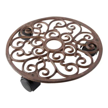 Baza mobila pentru ghiveci din metal o 29 cm - Esschert Design imagine