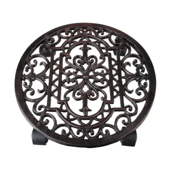 Baza mobila pentru ghiveci din metal o 29 cm Ornament - Esschert Design imagine