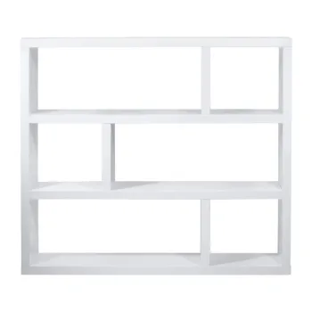 Biblioteca alba 120x105 cm Dublin - TemaHome imagine