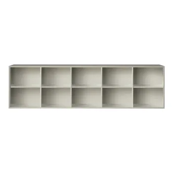 Biblioteca bej suspendata 220x61 cm Mistral - Hammel Furniture imagine